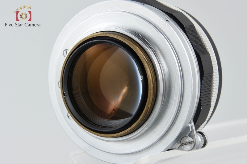 【中古】Canon キヤノン 35mm f/1.5 L39 ライカスクリューマウント 2025.4月 オーバーホール済み