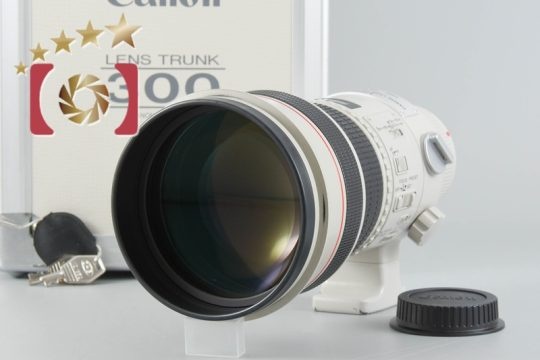 【中古】Canon キヤノン EF 300mm f/2.8 L IS USM ケース付き