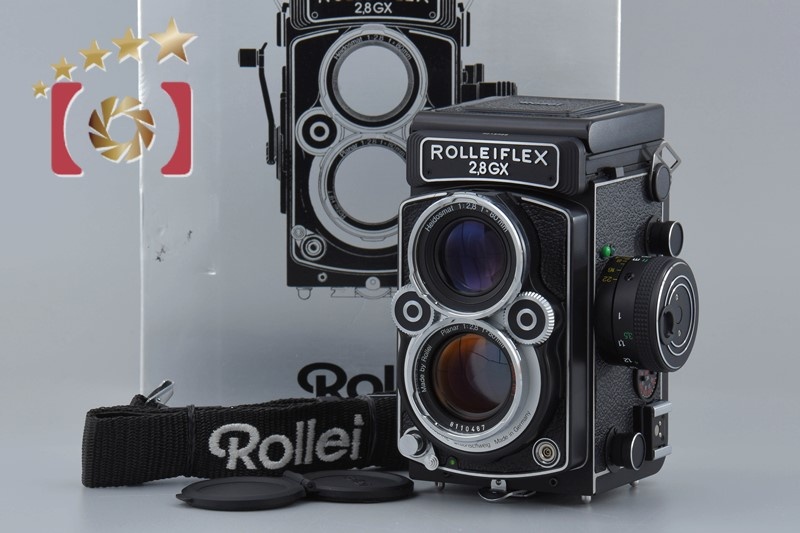 【中古】Rollei ローライ Rolleiflex 2.8GX Planar 80mm 二眼レフカメラ 元箱付き