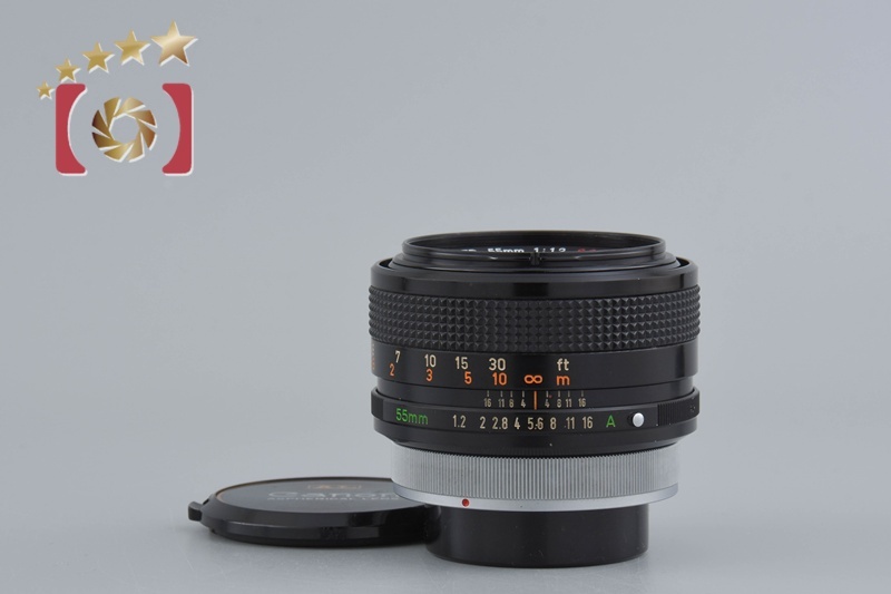 【中古】Canon キヤノン FD 55mm f/1.2 S.S.C. ASPHERICAL 2025.4月オーバーホール済み
