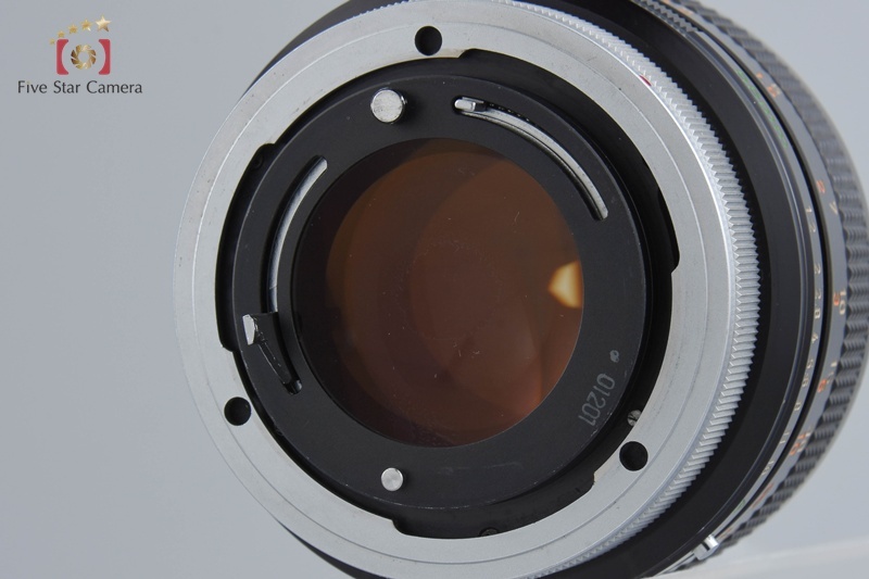 【中古】Canon キヤノン FD 55mm f/1.2 S.S.C. ASPHERICAL 2025.4月オーバーホール済み