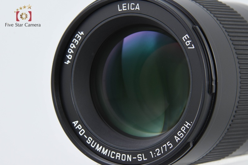 【中古】Leica ライカ APO-SUMMICRON-SL 75mm f/2 ASPH. E67 11178 元箱付き