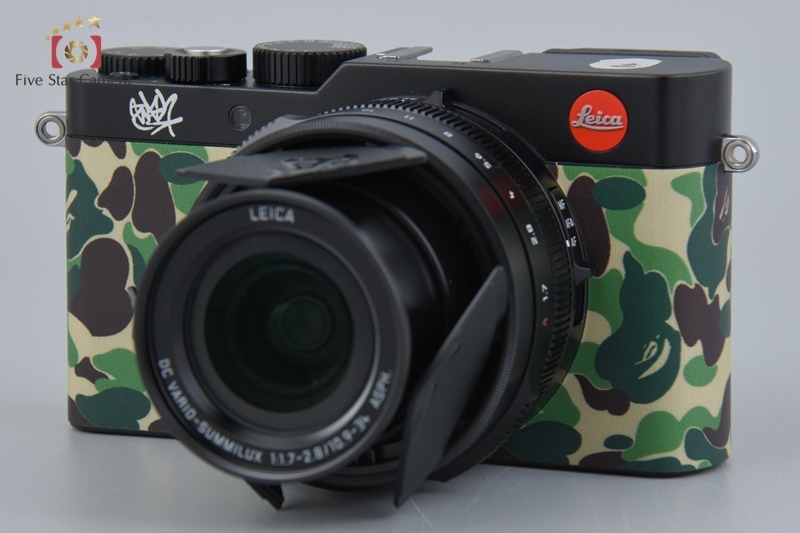 【中古】Leica ライカ D-LUX 7 A BATHING APE x STASH EDITION ブラック コンパクトデジタルカメラ