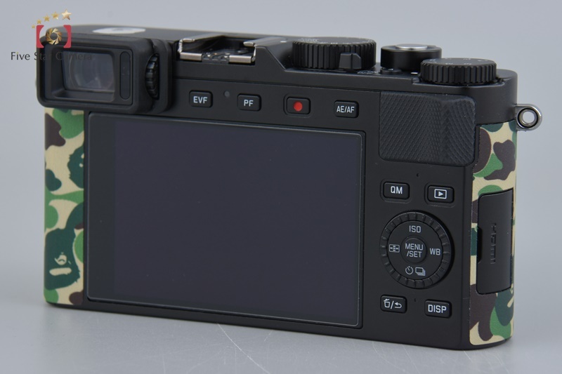 【中古】Leica ライカ D-LUX 7 A BATHING APE x STASH EDITION ブラック コンパクトデジタルカメラ
