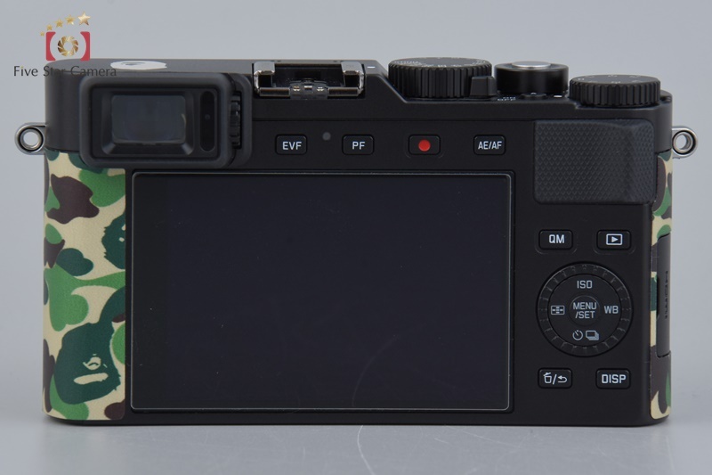 【中古】Leica ライカ D-LUX 7 A BATHING APE x STASH EDITION ブラック コンパクトデジタルカメラ