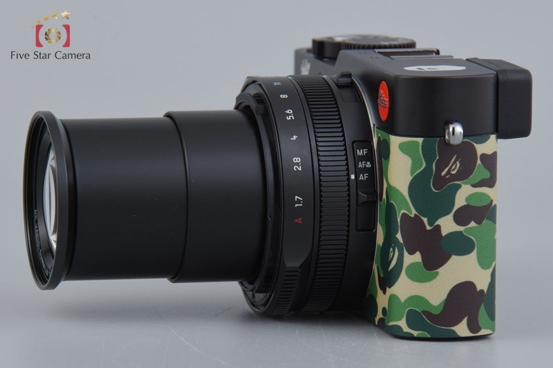 【中古】Leica ライカ D-LUX 7 A BATHING APE x STASH EDITION ブラック コンパクトデジタルカメラ