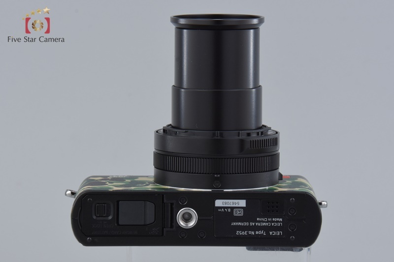 【中古】Leica ライカ D-LUX 7 A BATHING APE x STASH EDITION ブラック コンパクトデジタルカメラ