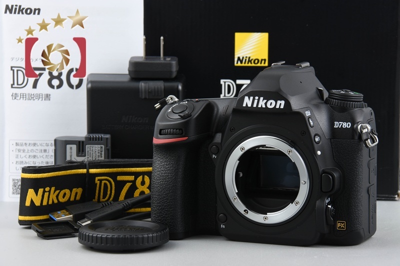 【中古】Nikon ニコン D780 デジタル一眼レフカメラ シャッター回数僅少 元箱付き