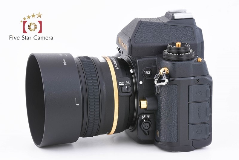 【中古】Nikon ニコン Df 50mm f/1.8 G Special Gold Edition キット ブラック 元箱付き