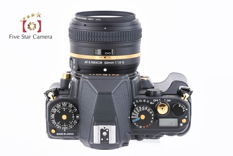 【中古】Nikon ニコン Df 50mm f/1.8 G Special Gold Edition キット ブラック 元箱付き