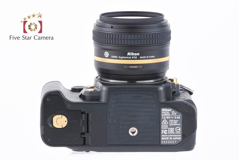 【中古】Nikon ニコン Df 50mm f/1.8 G Special Gold Edition キット ブラック 元箱付き