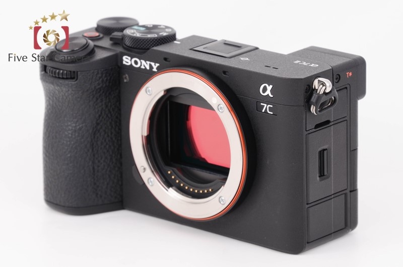【中古】SONY ソニー α7C II ILCE-7CM2 ブラック ミラーレス一眼カメラ シャッター回数僅少 元箱付き