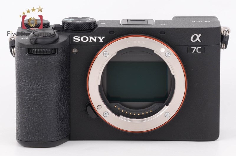【中古】SONY ソニー α7C II ILCE-7CM2 ブラック ミラーレス一眼カメラ シャッター回数僅少 元箱付き