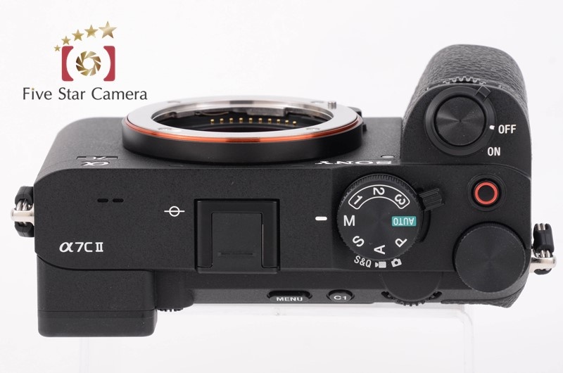【中古】SONY ソニー α7C II ILCE-7CM2 ブラック ミラーレス一眼カメラ シャッター回数僅少 元箱付き
