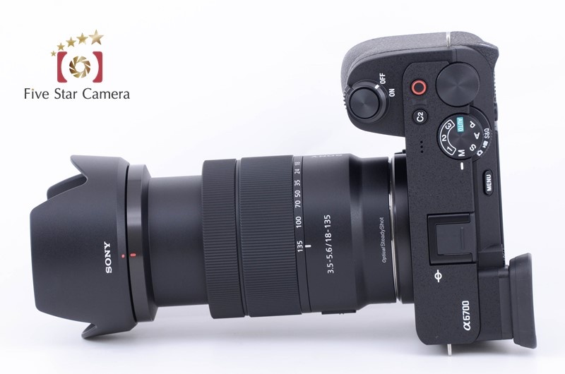 【中古】SONY ソニー α6700 ILCE-6700M 高倍率ズームレンズキット シャッター回数僅少 元箱付き