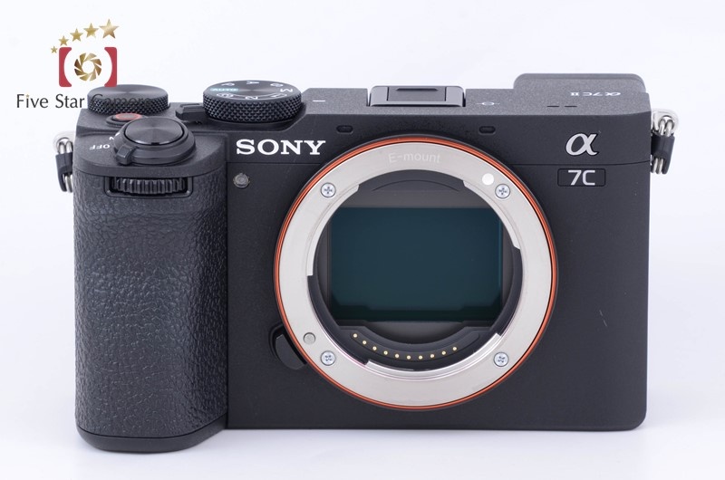 【中古】SONY ソニー α7C II ILCE-7CM2L ブラック ズームレンズキット シャッター回数僅少 元箱付き