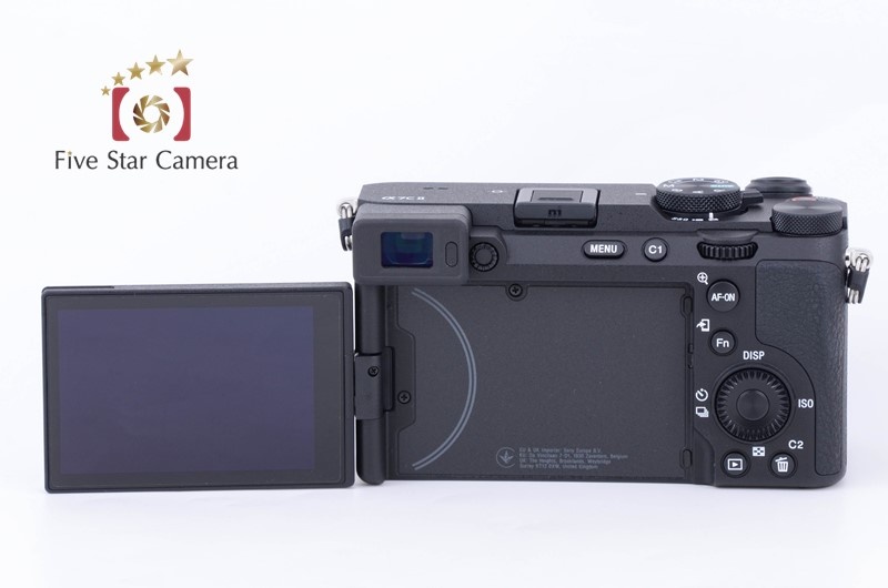 【中古】SONY ソニー α7C II ILCE-7CM2L ブラック ズームレンズキット シャッター回数僅少 元箱付き