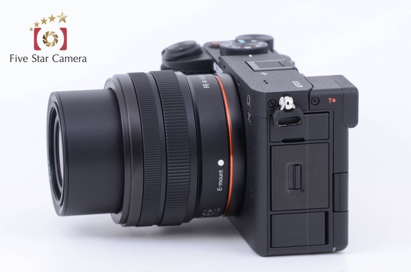 【中古】SONY ソニー α7C II ILCE-7CM2L ブラック ズームレンズキット シャッター回数僅少 元箱付き