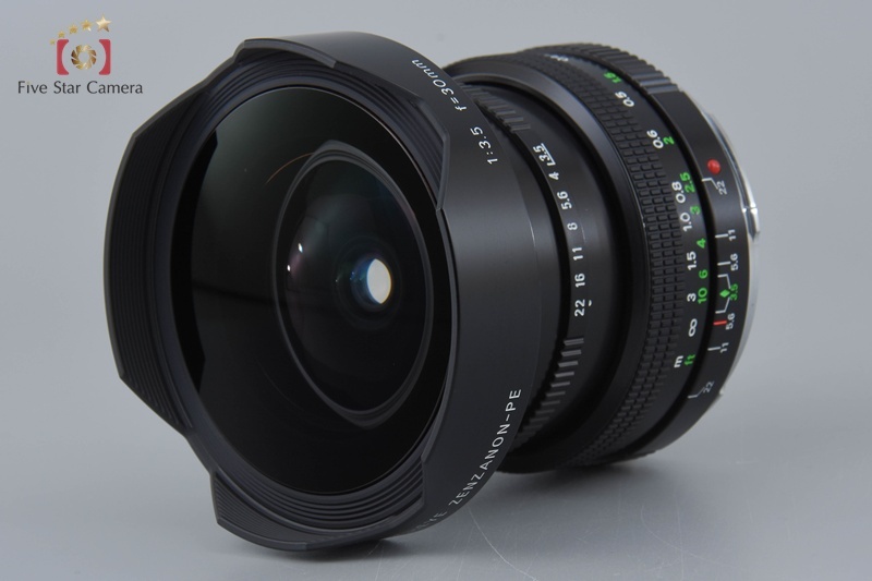 【中古】ZENZA BRONICA ゼンザブロニカ FISHEYE ZENZANON-PE 30mm f/3.5 ETR用 希少品