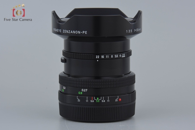 【中古】ZENZA BRONICA ゼンザブロニカ FISHEYE ZENZANON-PE 30mm f/3.5 ETR用 希少品