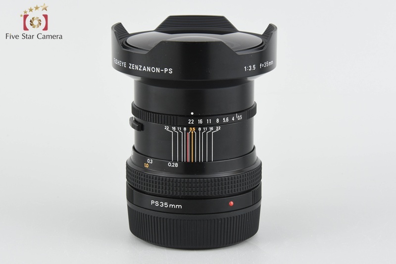 【中古】ZENZA BRONICA ゼンザブロニカ FISHEYE ZENZANON-PS 35mm f/3.5 SQ用