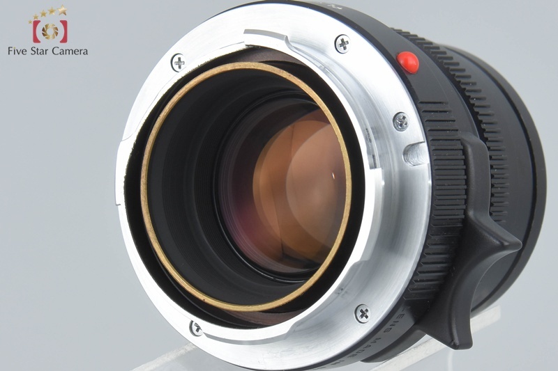 【中古】Leica ライカ SUMMICRON-M 50mm f/2 E39 第3世代 ブラック 2025.6月 オーバーホール済み