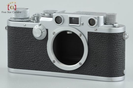 【中古】Leica ライカ IIIf レッドダイヤル セルフタイマー無し レンジファインダーフィルムカメラ