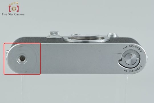 【中古】Leica ライカ IIIf レッドダイヤル セルフタイマー無し レンジファインダーフィルムカメラ