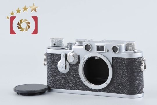 【中古】Leica ライカ IIIf レッドダイヤル セルフタイマー付き レンジファインダーフィルムカメラ