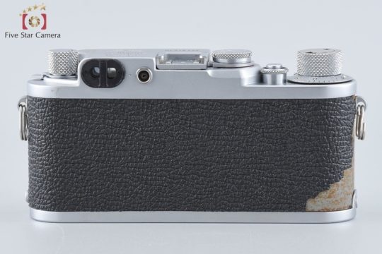 【中古】Leica ライカ IIIf レッドダイヤル セルフタイマー付き レンジファインダーフィルムカメラ