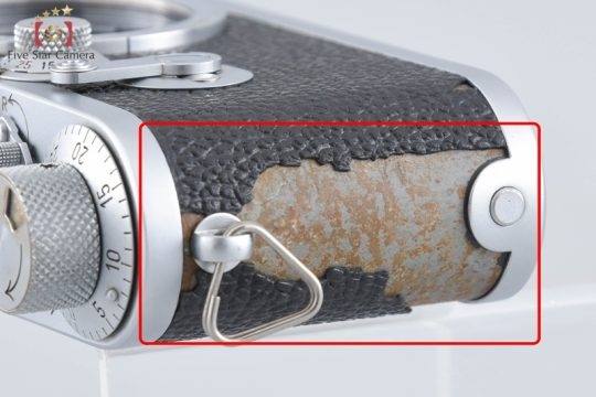 【中古】Leica ライカ IIIf レッドダイヤル セルフタイマー付き レンジファインダーフィルムカメラ