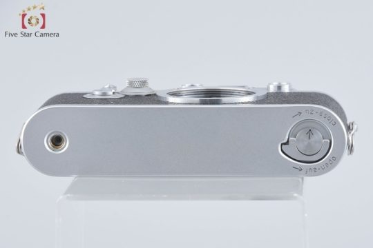 【中古】Leica ライカ IIIf レッドダイヤル セルフタイマー付き レンジファインダーフィルムカメラ