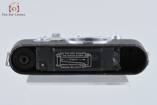 【中古】Leica ライカ IIIf レッドダイヤル セルフタイマー付き レンジファインダーフィルムカメラ