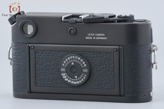 【中古】Leica ライカ M6 TTL 0.85 ブラック レンジファインダーフィルムカメラ 2025.10月 オーバーホール済み