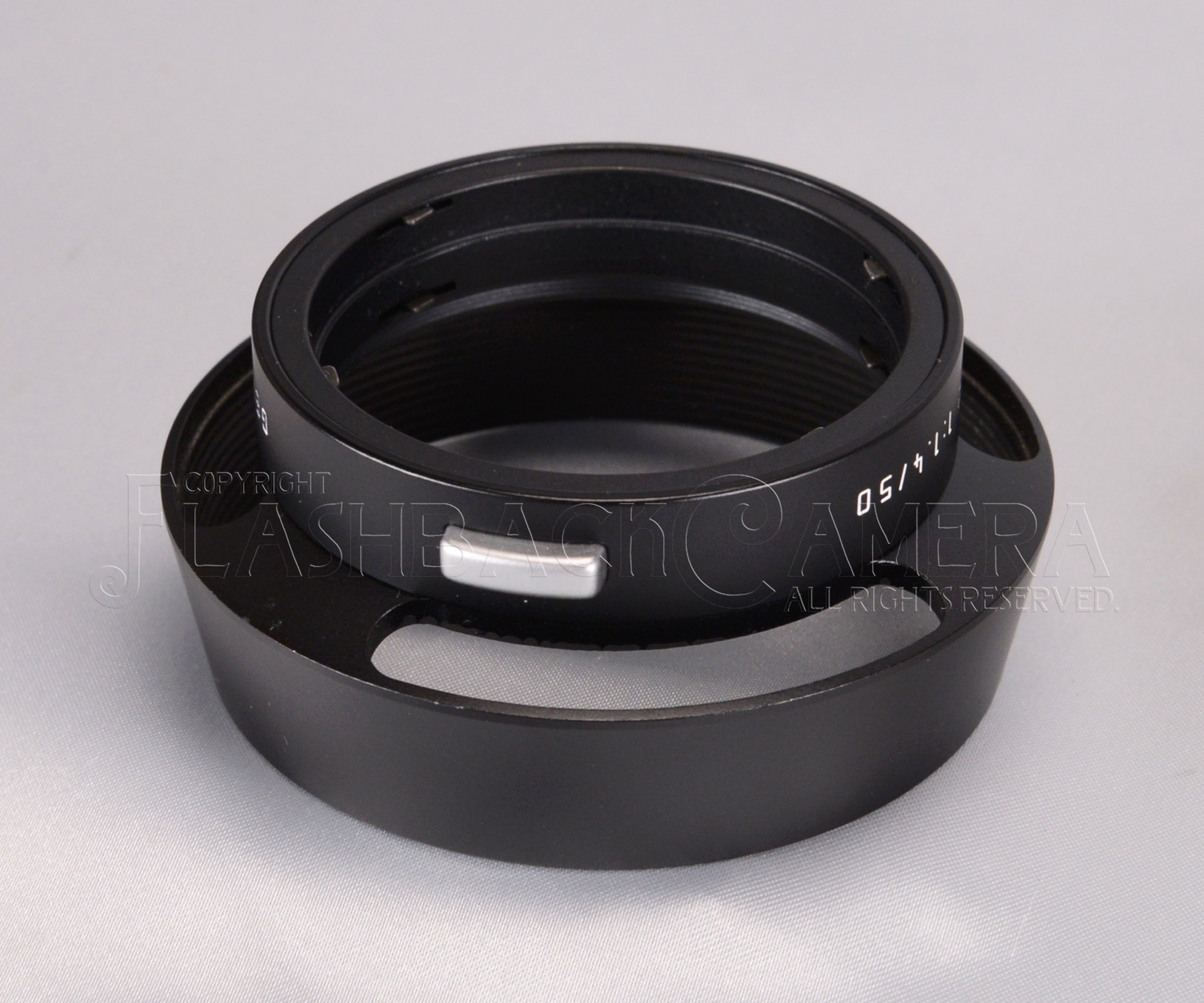 ズミルックス 50mm f1.4 2nd用レンズフード 12586 デジタル文字 極上品