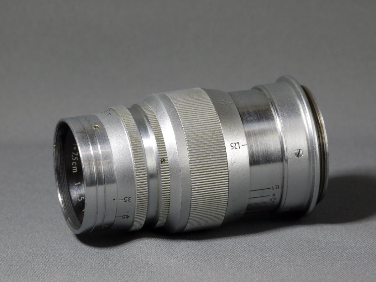 サンソーラ M-II 75mm F3.5 ライカスクリューマウント距離計連動