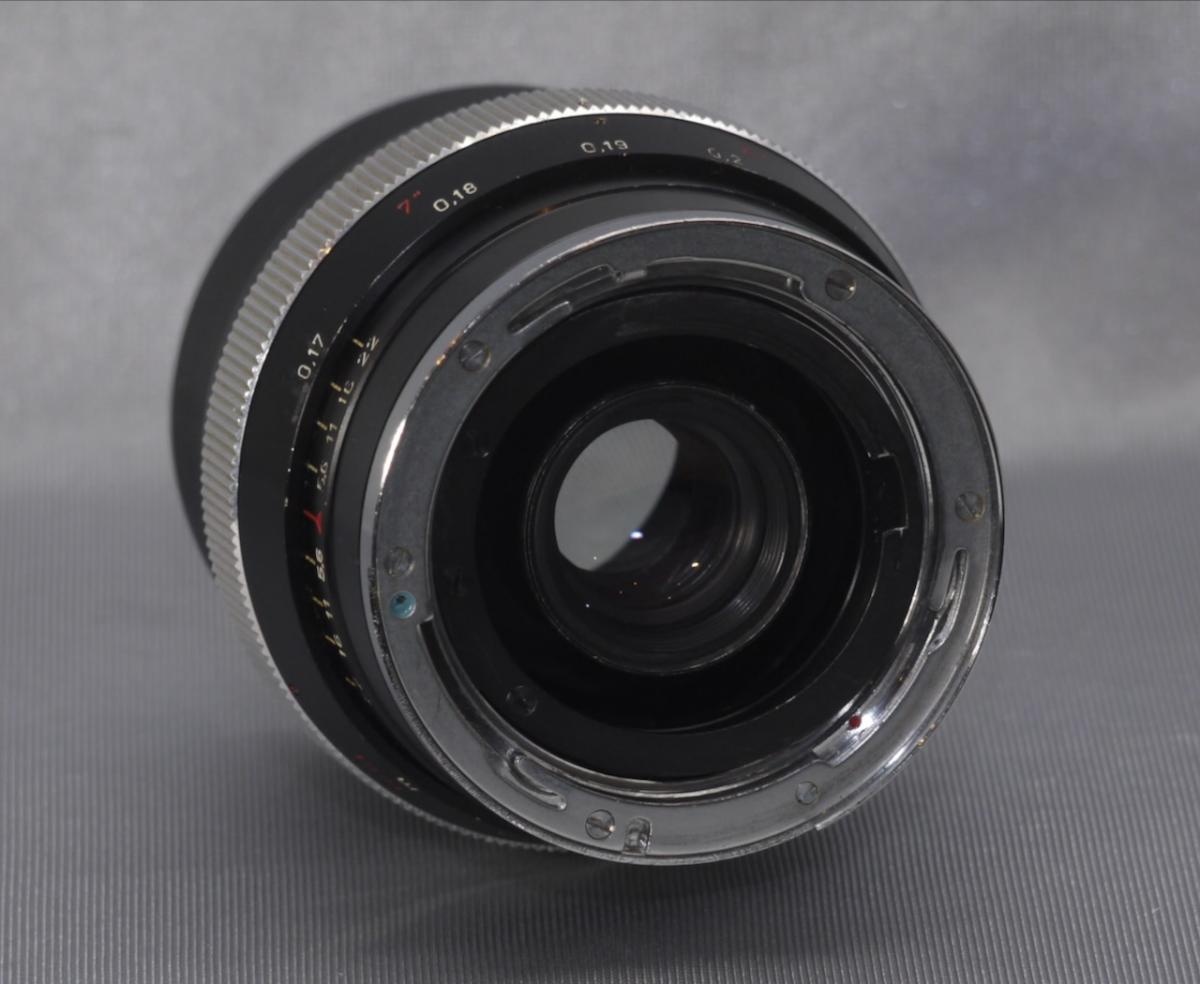コンタレックス用 ディスタゴン 25mm f 2.8