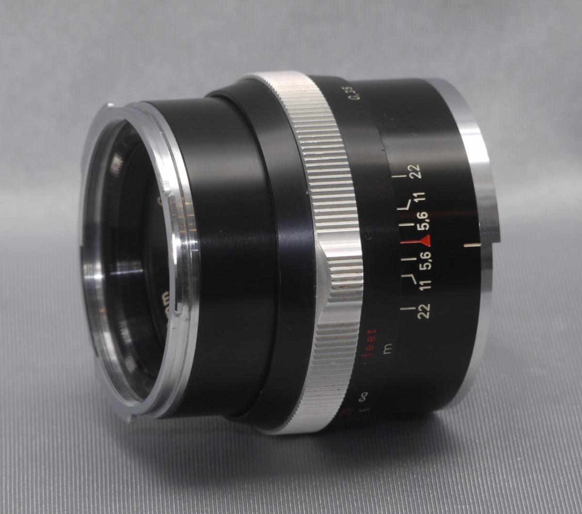 コンタレックス用 テッサー 50mm f 2.8 ブラック