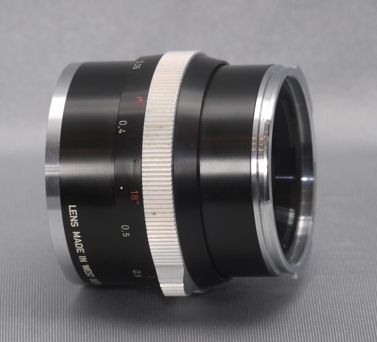 コンタレックス用 テッサー 50mm f 2.8 ブラック
