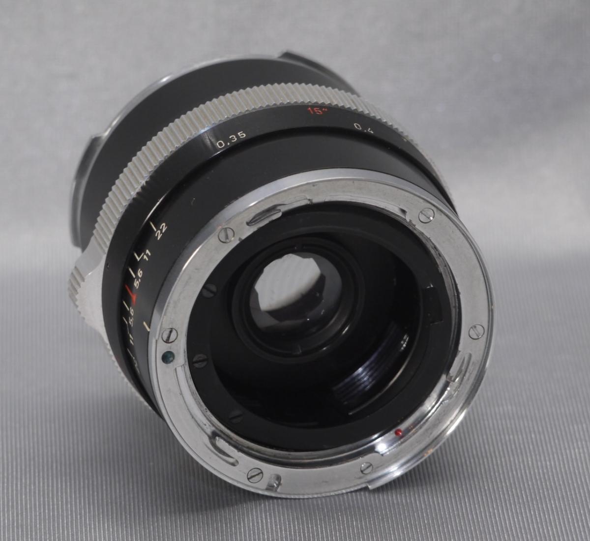 コンタレックス用 テッサー 50mm f 2.8 ブラック