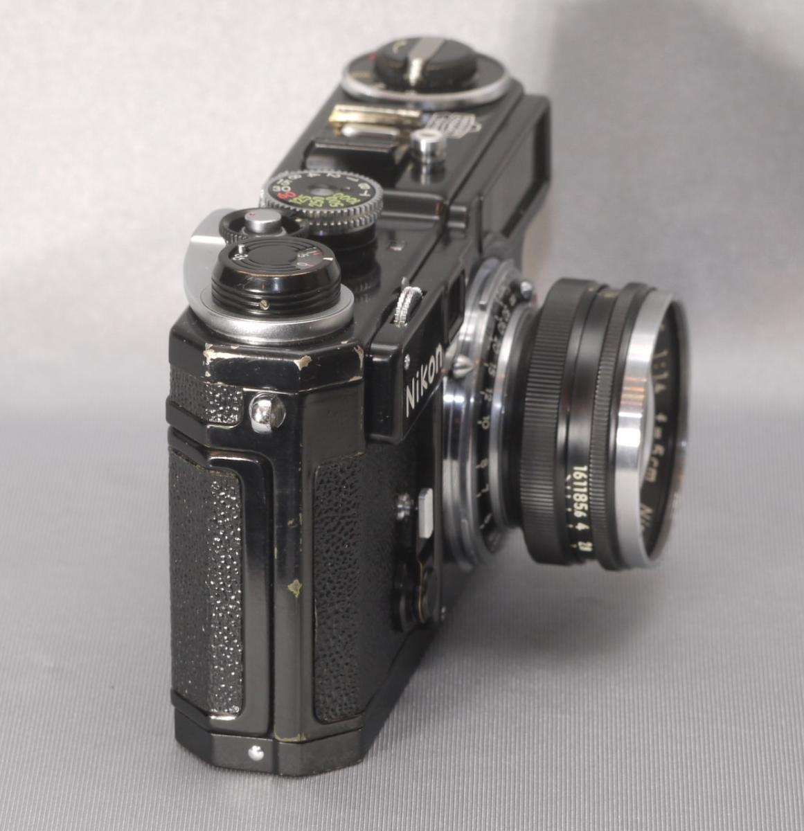 ニコン SP ニッコール 50mm f 1.4 オリジナルブラックペイント