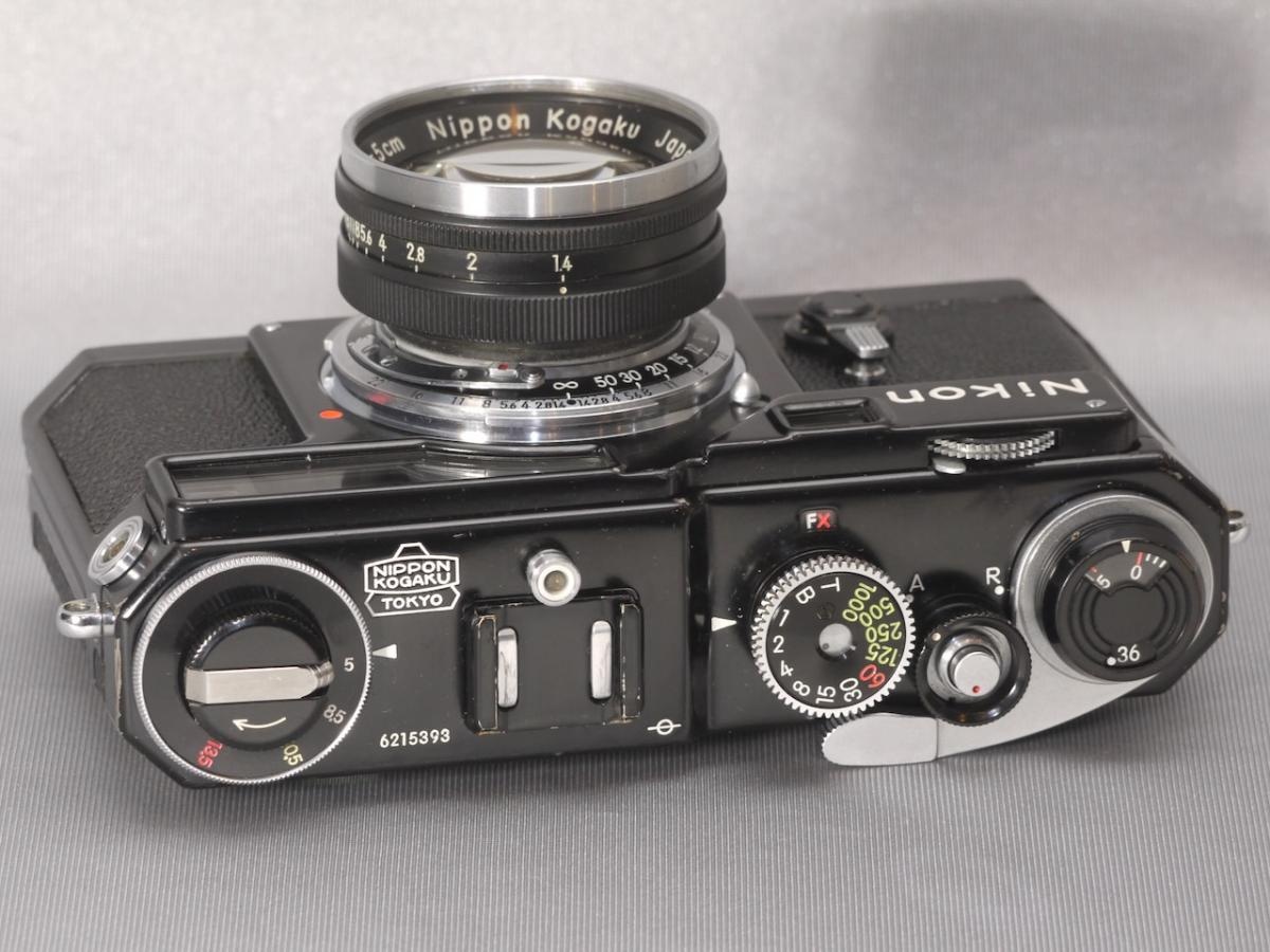 ニコン SP ニッコール 50mm f 1.4 オリジナルブラックペイント