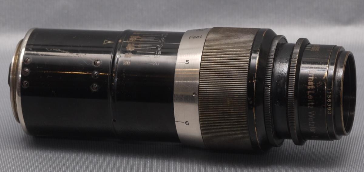 ライカ エルマー 135mm f 4.5 (L) ブラックニッケル