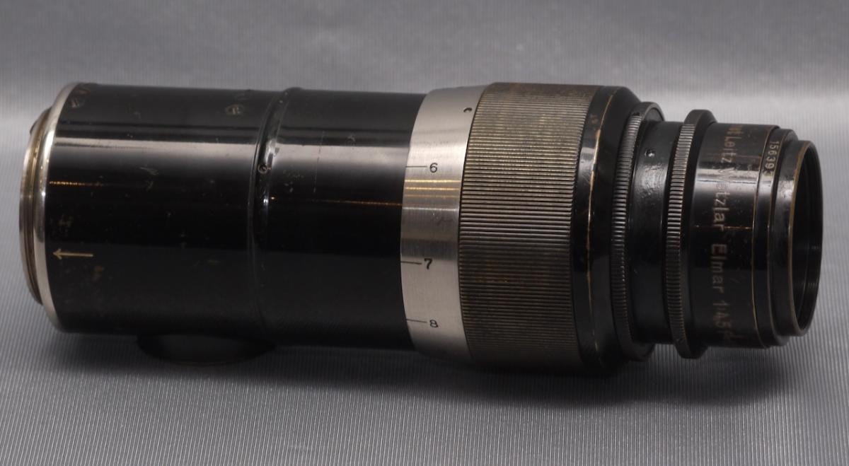 ライカ エルマー 135mm f 4.5 (L) ブラックニッケル