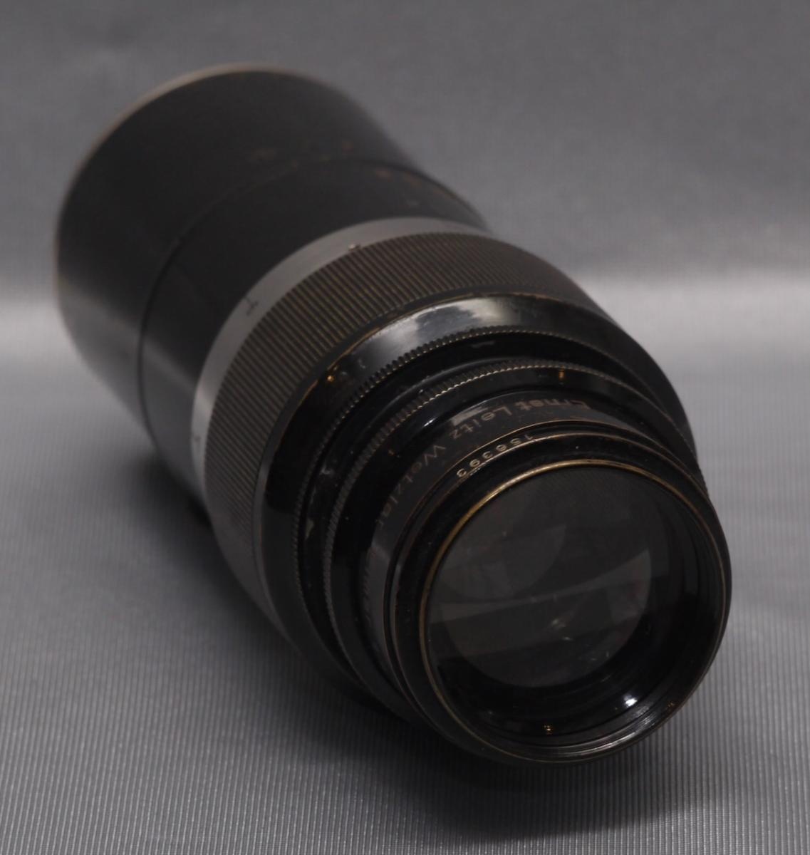 ライカ エルマー 135mm f 4.5 (L) ブラックニッケル