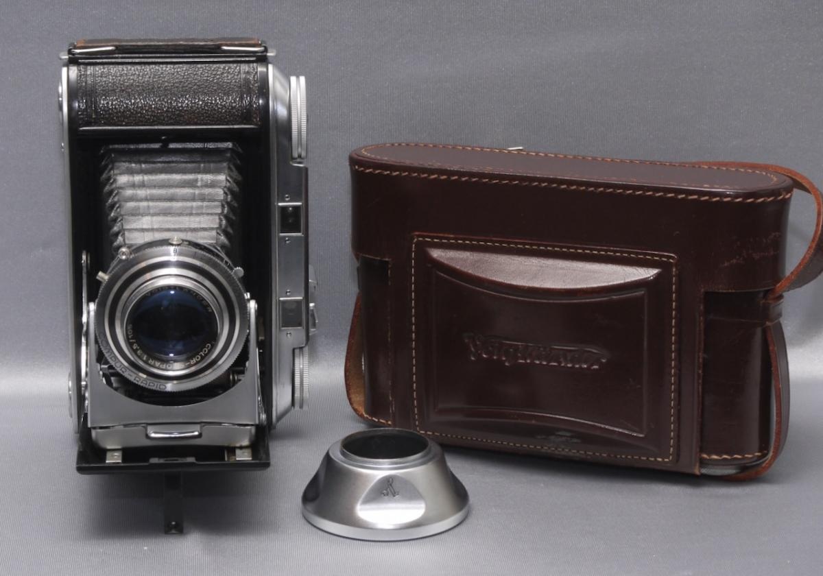 スーパーベッサ II型 カラースコパー 105mm f 3.6 アクセサリーシュー付