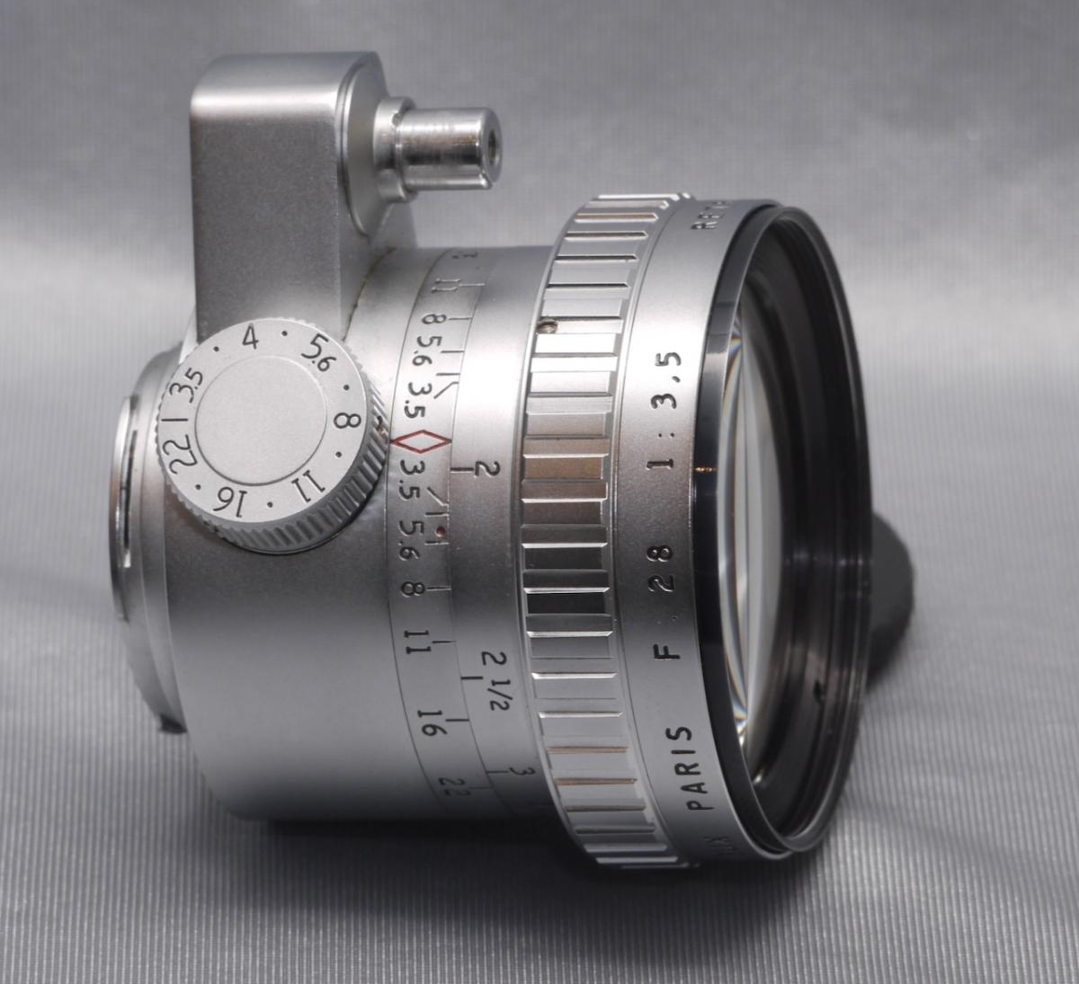 アンジェニュー 28mm f 3.5 エギザクタ-マウント