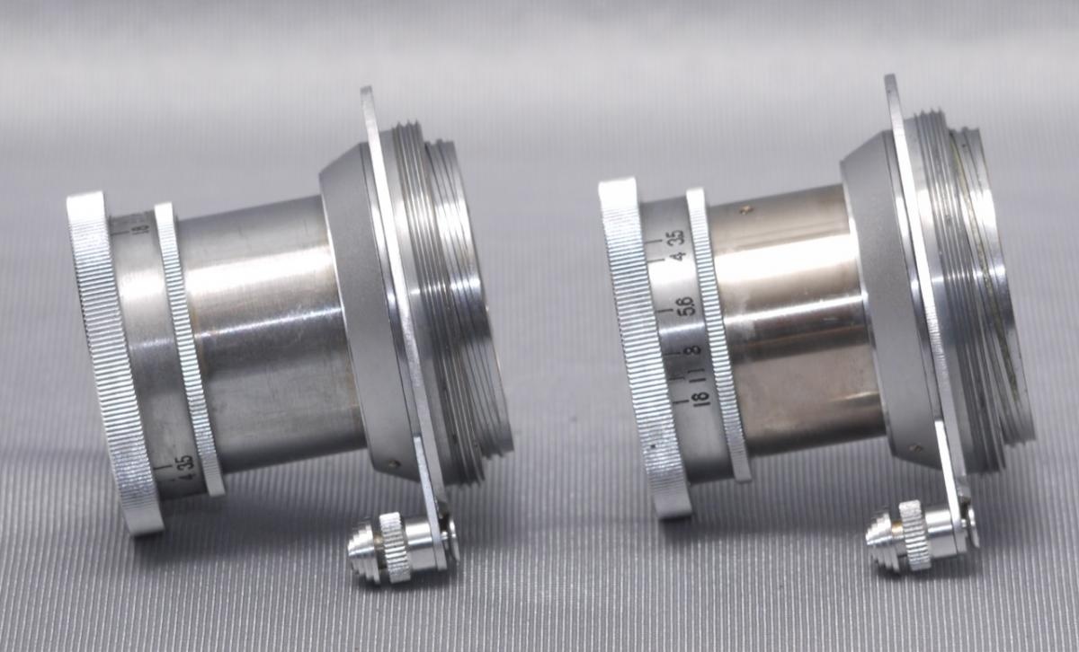 ニッカ 50mm f 3.5 (L) 連番 2本セット 距離計非連動