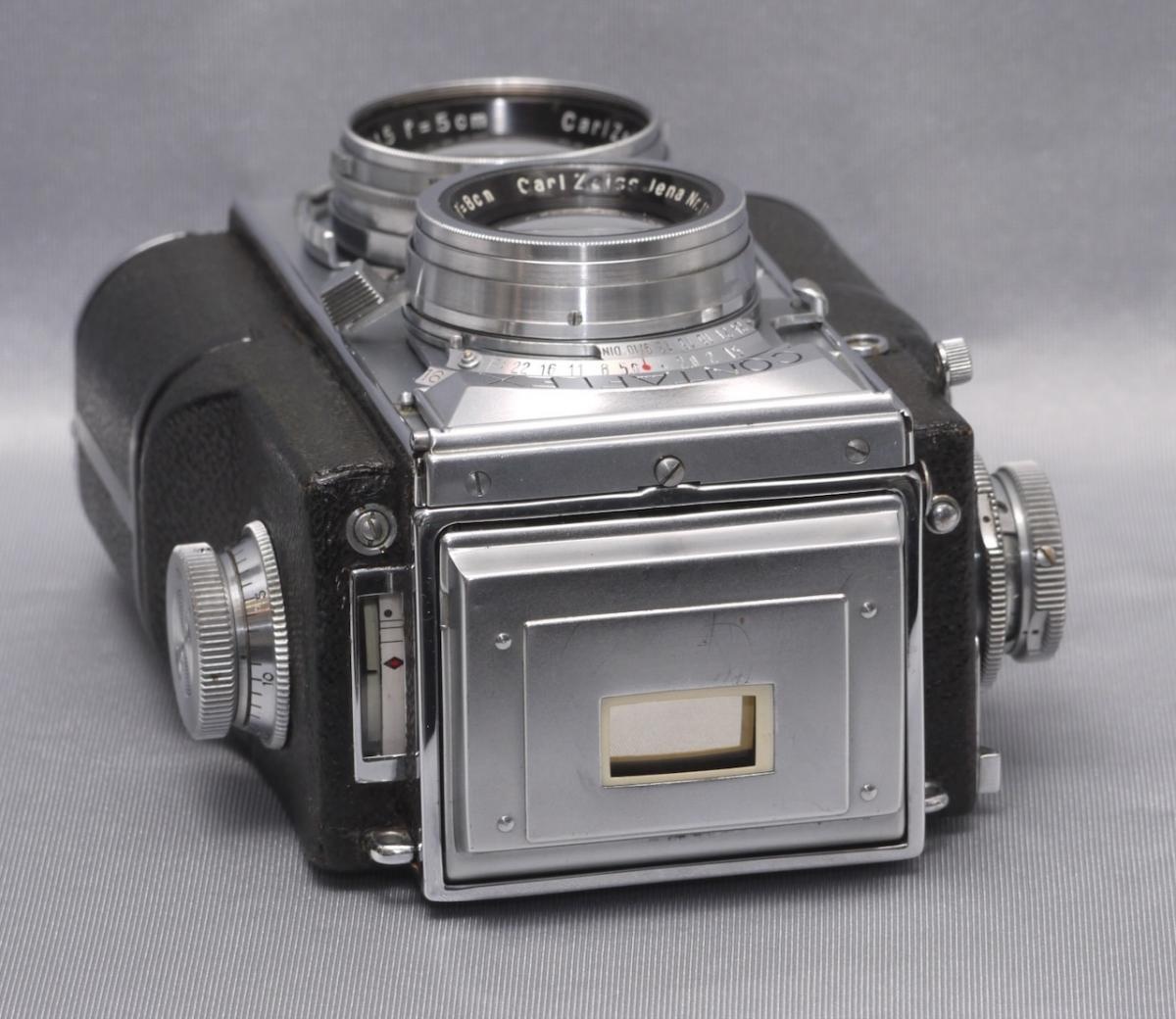 コンタフレックス2眼 ゾナー 50mm f 1.5 , 85mm f 2 , 135mm f 4