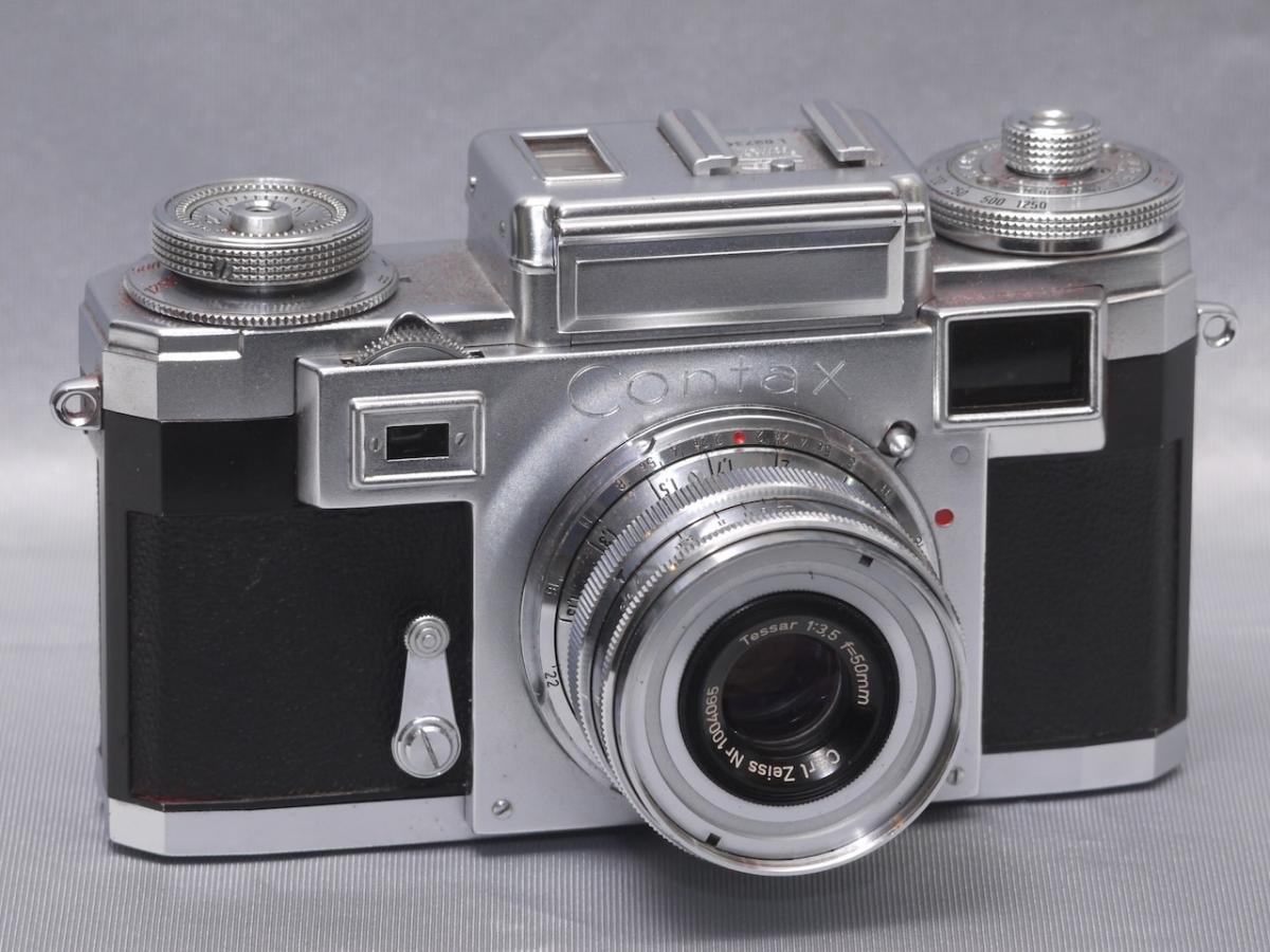 コンタックスIIIa(新ダイヤル) カールテッサー 50mm f 3.5